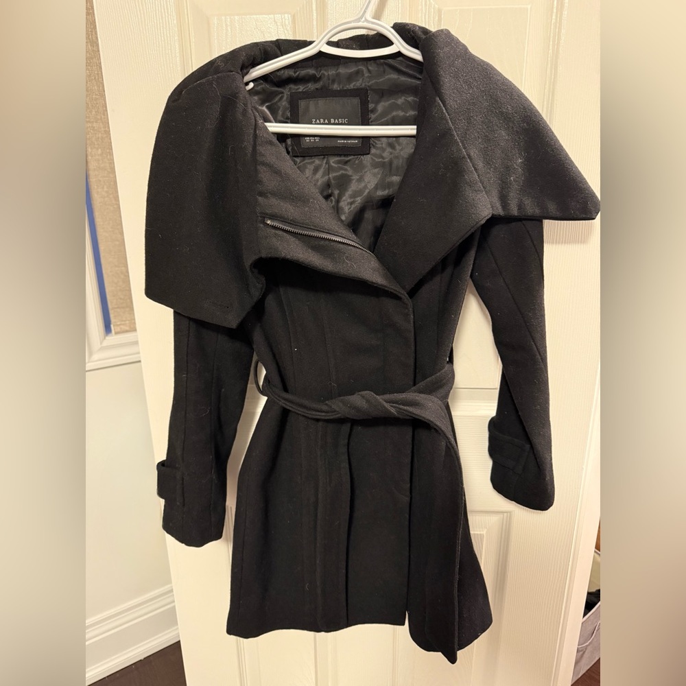 Zara Black Women's Coat